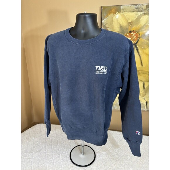 Vintage Champion Reverse Weave D&D Distribution Services Sweatshirt Size Medium - Picture 6 of 16